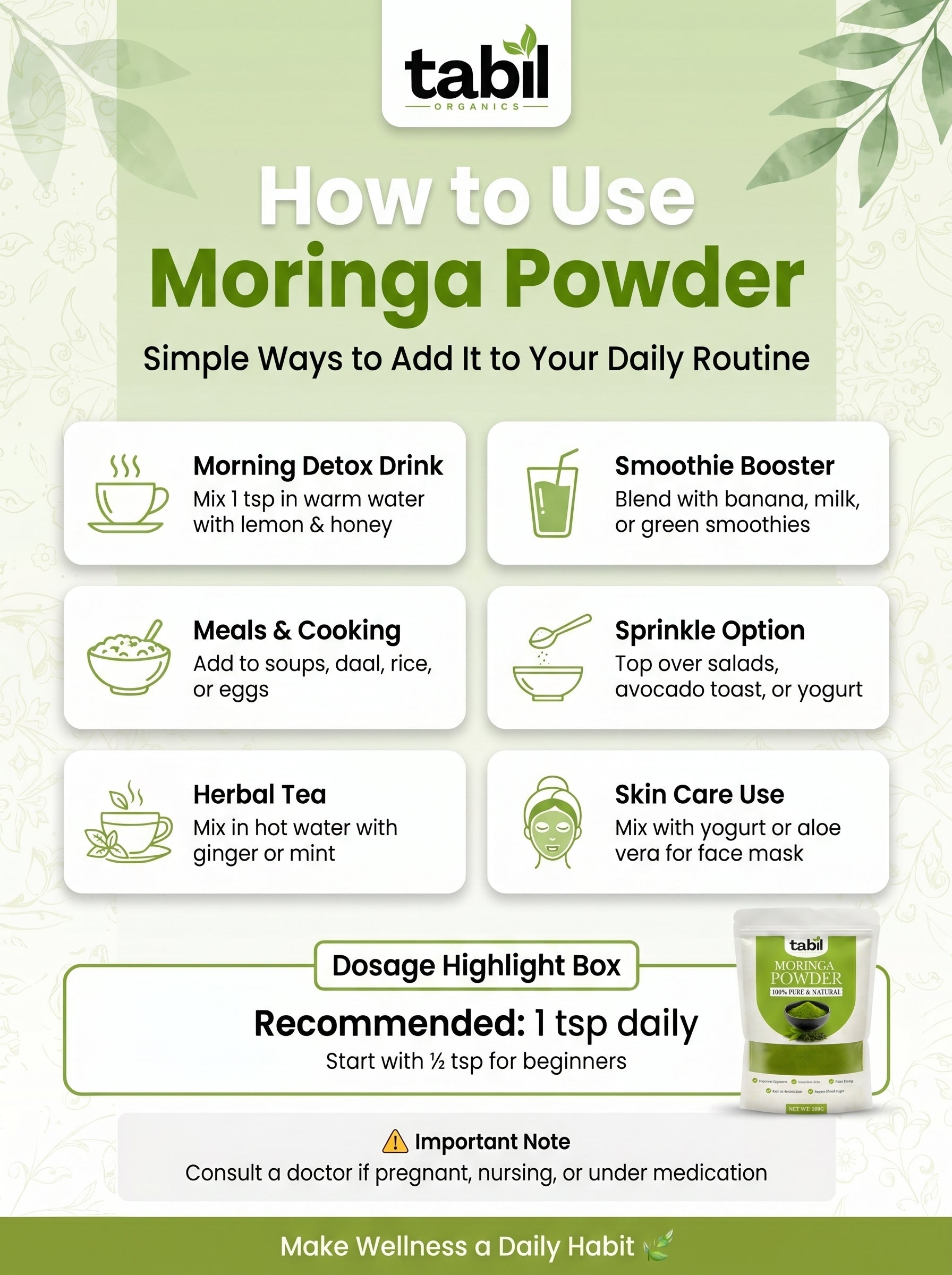 Moringa Powder in Pakistan – Nature’s Multivitamin for Daily Wellness